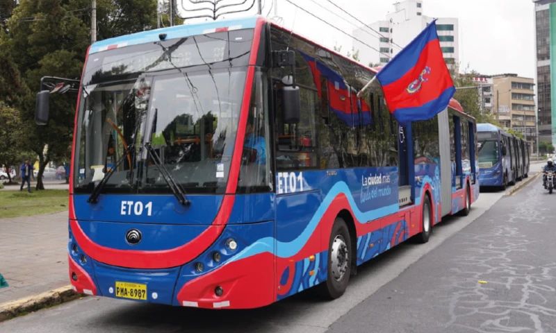 La EPMTPQ adquirió 60 trolebuses a la empresa china Yutong / Foto: cortesía EPMTPQ