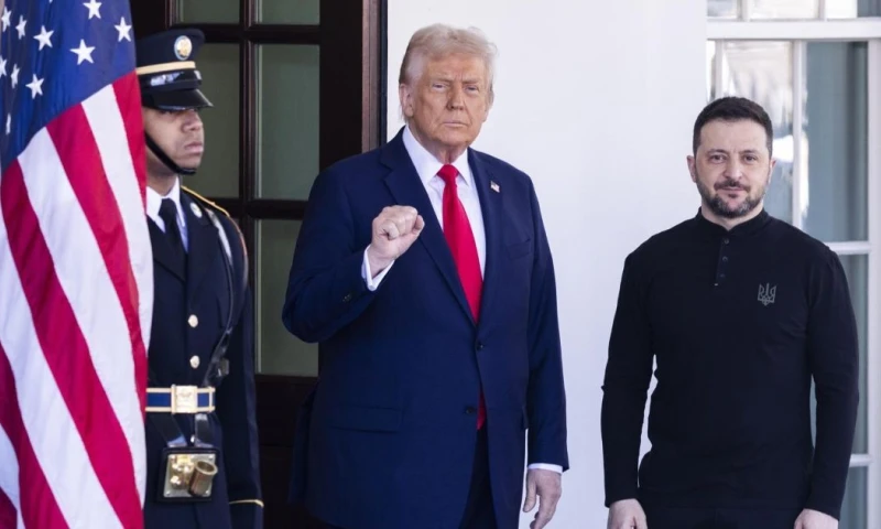 Zelenski tenía previsto reunirse con el jefe del Estado Mayor estadounidense y otros representantes del Pentágono en Ucrania / Foto: EFE