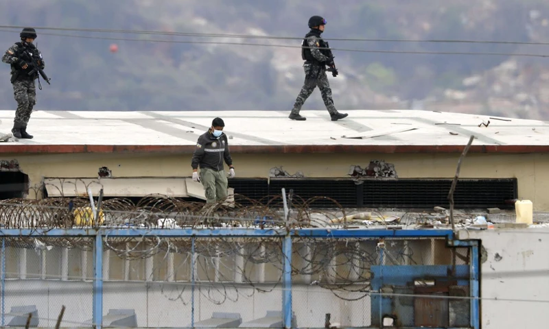 El atentado contra los funcionarios de prisiones en El Oro (sur) se suma a una serie de hechos violentos vinculados a las cárceles del país./ Foto: cortesía