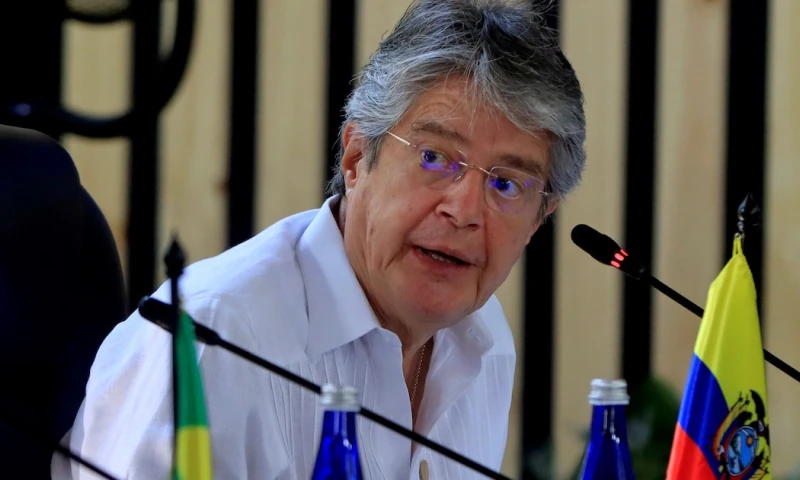 Lasso como Steer coincidieron en la importancia de la protección de la naturaleza para la economía de los países y de la comunidad / Foto: EFE