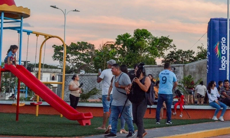 El parque beneficiará a más de 300 familias de Lago Agrio / Foto: cortesía Municipio de Lago Agrio 