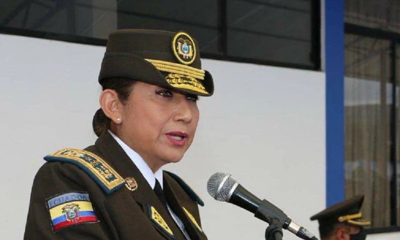 Ecuador designa a la primera mujer como comandante general de la Policía / Foto: Cortesía de la Presidencia