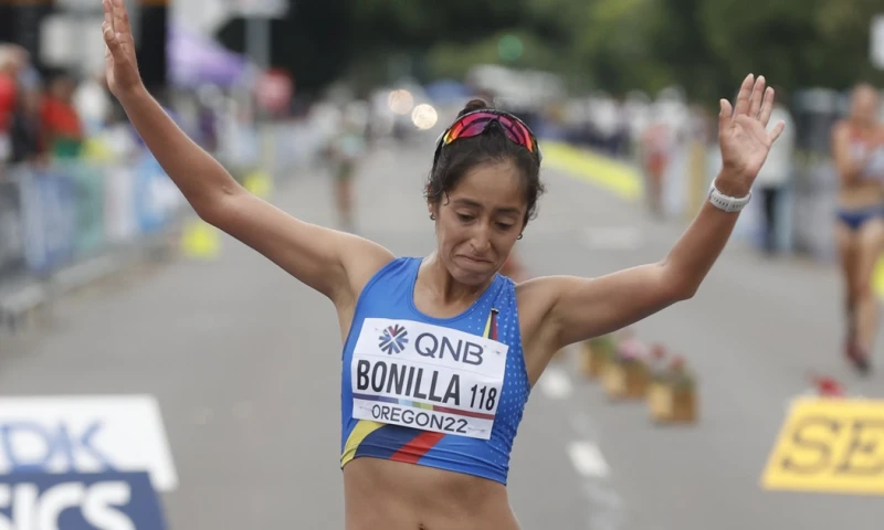 En el Campeonato ecuatoriano de marcha se disputarán dos billetes para los Juegos Olímpicos de París 2024 / Foto: EFE