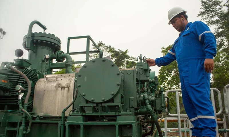La estación Drago Norte 1 está ubicada en Sucumbíos / Foto: cortesía Petroecuador 