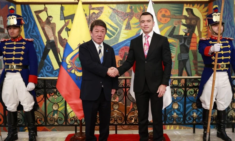 Japón y Ecuador analizan un acuerdo comercial y mayor cooperación energética