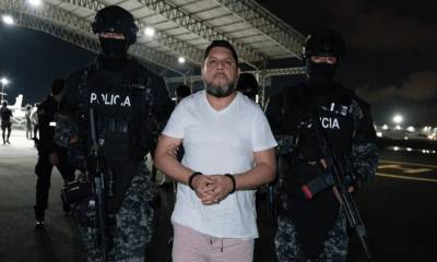 Cortázar tomó notoriedad pública luego de aparecer en una fotografía difundida por Fernando Villavicencio / Foto: cortesía Policía Nacional