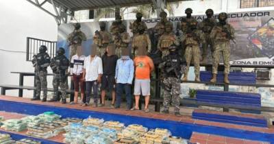 La droga decomisada se suma a las 96 toneladas de estupefacientes incautadas en los seis primeros meses de 2025 / Foto: cortesía Ministerio de Defensa