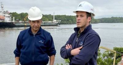 El gerente general de Petroecuador, Leonard Bruns, ha estado muy activo desde que asumió el cargo / Foto: cortesía Petroecuador