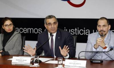 Dudas. El presidente de la Judicatura Gustavo Jalkh, es uno de los más cuestionados ante el Consejo transitorio. (René Fraga / Expreso) 