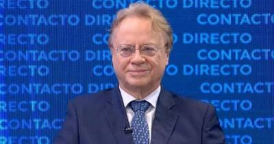 Wálter Spurrier fue entrevistado en Ecuavisa / Foto: cortesía