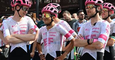 Richard Carapaz conquistó su tercer podio en el Giro de Italia / Foto: EFE