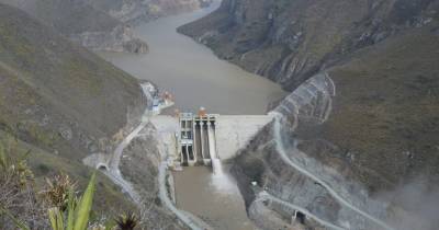  La central Minas San Francisco está ubicada entre Azuay y El Oro / Foto: cortesía Celec
