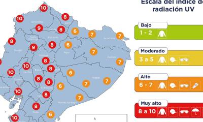 Se recomienda siempre usar protección solar y evitar exponerse al sol/ Foto: cortesía Inamhi
