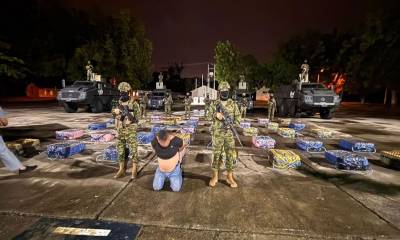 La Policía ha identificado más de 50 empresas bananeras con presuntos vínculos con estas redes criminales / Foto: cortesía FF.AA.