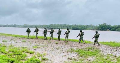 El Ejército informó que las operaciones se desarrollan en la jurisdicción de la Brigada de Selva 19 Napo / Foto: cortesía Ejército