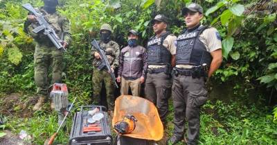 Las autoridades presumen iban a "fortalecer actividades ilícitas de grupos armados colombianos" en la frontera / Foto: cortesía
