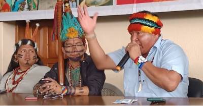 José Esach Puenchir es el presidente de la Confeniae / Foto: cortesía Confenaie