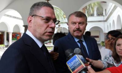 Khalil Boutros al-Sholy, presidente fundador de Gente Oil Global, fue al cambio de guardia del 22 de febrero de 2016. Foto: El Universo