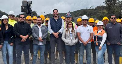 Roberto Luque recorrió el tramo E45 “Y” de Baeza-Narupa-Huataraco-Coca / Foto: cortesía MTOP