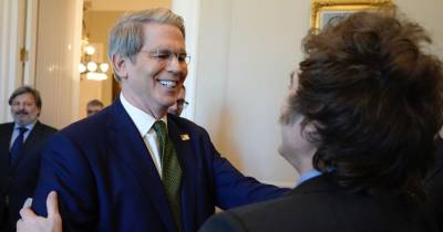 Bessent viajó expresamente a Argentina para tener un encuentro con Milei y con el ministro argentino de Economía, Luis Caputo / Foto: EFE