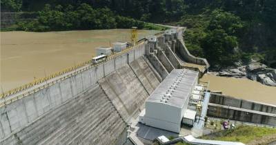 La central hidroeléctrica Manduriacu está ubicada en el límite de Pichincha e Imbabura / Foto: cortesía MAE