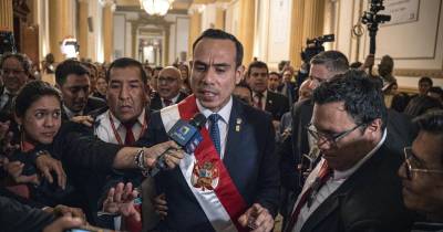 Jeríasumió la Presidencia de Perú el pasado viernes, tras la destitución por el Congreso de Dina Boluarte / Foto: EFE