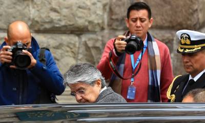 El pronunciamiento de Lasso se da un día después de que la Corte Constitucional diera luz verde a la realización del juicio político por peculado / Foto: EFE
