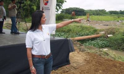 Marcela Aguiñaga fue Ministra de Ambiente. La funcionaria firmó la declaratoria de Área nacional de recreación del Parque Samanes. Foto: Archivo / EL COMERCIO