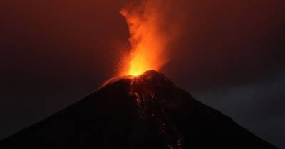 El Reventador permanece en alerta naranja / Foto: cortesía IG
