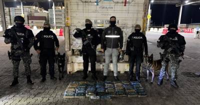 El contenedor se encontraba en la localidad de Posorja, en Guayas / Foto: cortesía John Reimberg