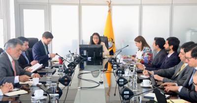 Los representantes de tres organismos multilaterales llegaron al país / Foto: cortesía Ministerio de Finanzas
