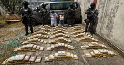  La droga estaba distribuida en 211 paquetes / Foto: cortesía John Reimberg 