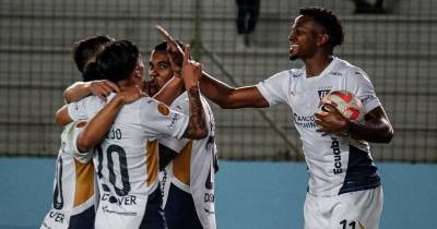 Michael Estrada fue la figura del cotejo al anotar 3 goles / Foto: cortesía Liga
