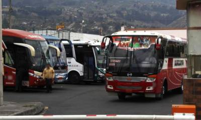 El transporte interprovincial de pasajeros continuará suspendido, pero el transporte de encomiendas se reanudará. Foto: Archivo / EL COMERCIO Imagen referencial.
