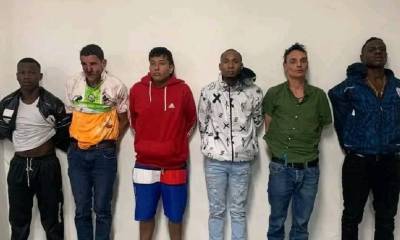 El magistrado optó por el encarcelamiento de los seis hombres con base en los elementos de convicción presentados por la Fiscalía / Foto: cortesía