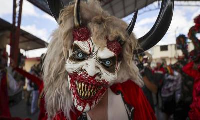 La Diablada pillareña fue declarada Patrimonio Cultural Inmaterial de Ecuador / Foto: EFE
