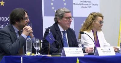 La Misión de Observación Electoral de la UE entregó su informe final al CNE / Foto: cortesía CNE