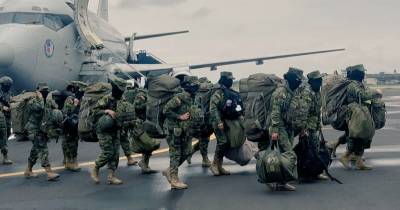 Noboa declaró un nuevo estado de excepción en las provincias de Guayas, Manabí, Santa Elena, Los Ríos, El Oro, Pichincha, Esmeraldas, Santo Domingo y Sucumbíos / Foto: cortesía Ejército ecuatoriano