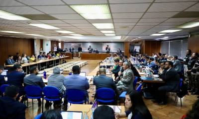 El juez de la causa suspendió la audiencia hasta la mañana de este viernes / Foto: cortesía Fiscalía