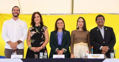 La vicepresidenta María José Pinto anunció la construcción del nuevo Museo Nacional / Foto: cortesía Ministerio de Educación