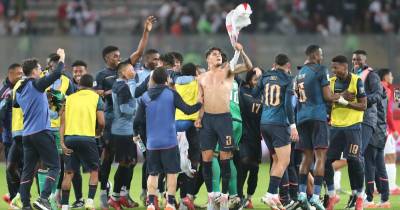 Ecuador festejó en Lima la clasificación al Mundial 2026 / Foto: EFE