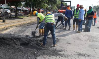 Mantenimiento vial en Orellana registra avance del 70 % - Foto cortesía Ministerio de Obras Públicas