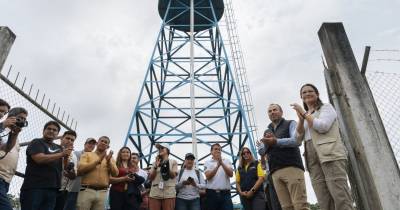 4 nuevos sistemas de agua potable fueron inaugurados en Shushufindi / Foto: cortesía Unicef 