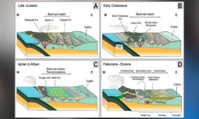 El estudio se centra en rocas formadas durante los periodos Jurásico y Cretácico, hace entre 200 y 66 millones de años / Foto: cortesía IIGE