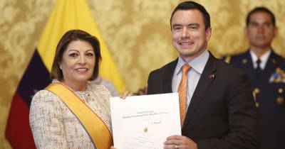 Andrade fue condecorada con la Gran Cruz de la Orden Nacional al Mérito / Foto: EFE