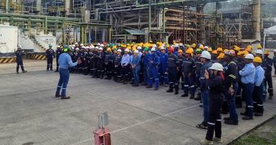 La refinería aún no ha retomado la capacidad de procesamiento total de crudo/ Foto: cortesía EFE