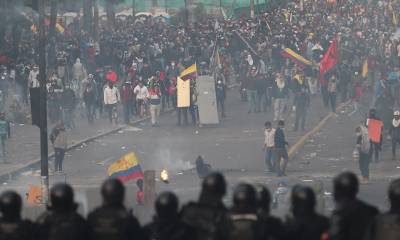 Se cumple primer aniversario de los violentos disturbios / Foto: EFE