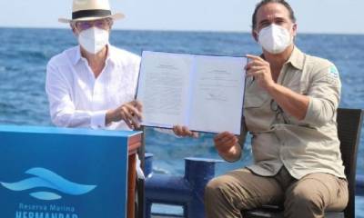 La reserva marina Hermandad tiene 60.000 kilómetros cuadrados / Foto: cortesía ministerio de Ambiente