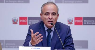 Jorge Montero, ministro de Energía y Minas de Perú, participó en la convención minera Perumin 37 / Foto: cortesía