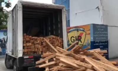 Los agentes policiales ubicaron el vehículo a la altura de la Penitenciaría del Litoral/ Foto: cortesía Policía Nacional